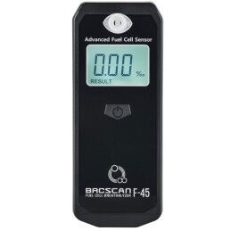 Bacscan|Alcoolímetro digital Bacscan F-45 Preto