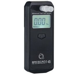 Bacscan|Alcoolímetro digital Bacscan F-45 Preto