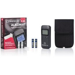 Bacscan|Alcoolímetro digital Bacscan F-40 Cinzento