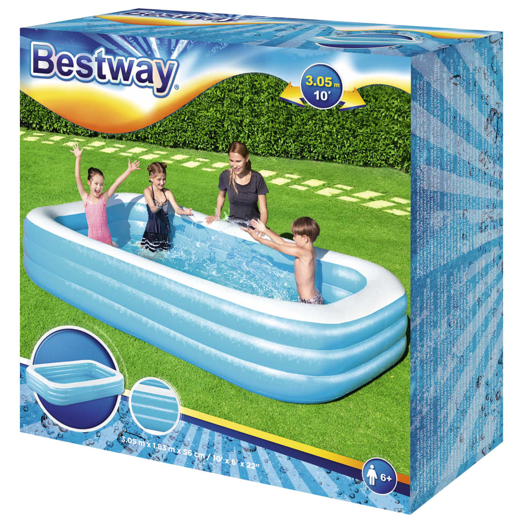 Bestway Piscina insuflável 305x183x56 cm