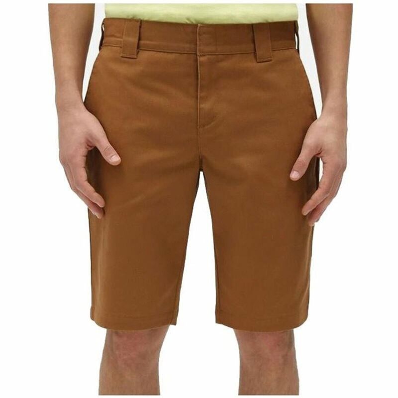 Dickies|Calções de Desporto Dickies Slim Fit Rec Castanho Marrom claro Dickies|Calções de Desporto Dickies Slim Fit Rec Castanho Marrom claro