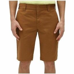Dickies|Calções de Desporto Dickies Slim Fit Rec Castanho Marrom claro