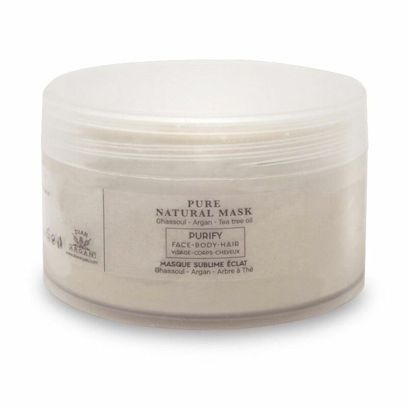 Diar Argan|Máscara Facial Diar Argan   Natural Óleo de Argão 200 ml