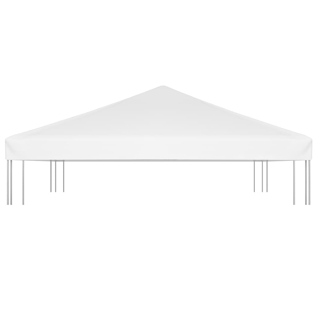 vidaXL Cobertura de gazebo 270 g/m² 3x3 m branco