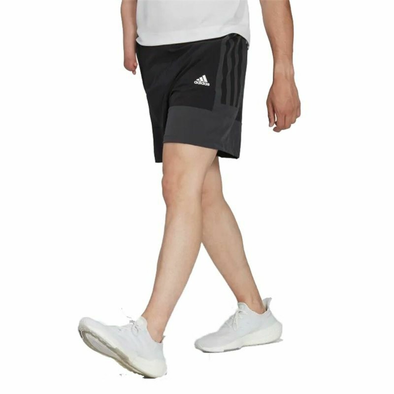 Calções de Desporto para Homem Adidas Colourblock Preto