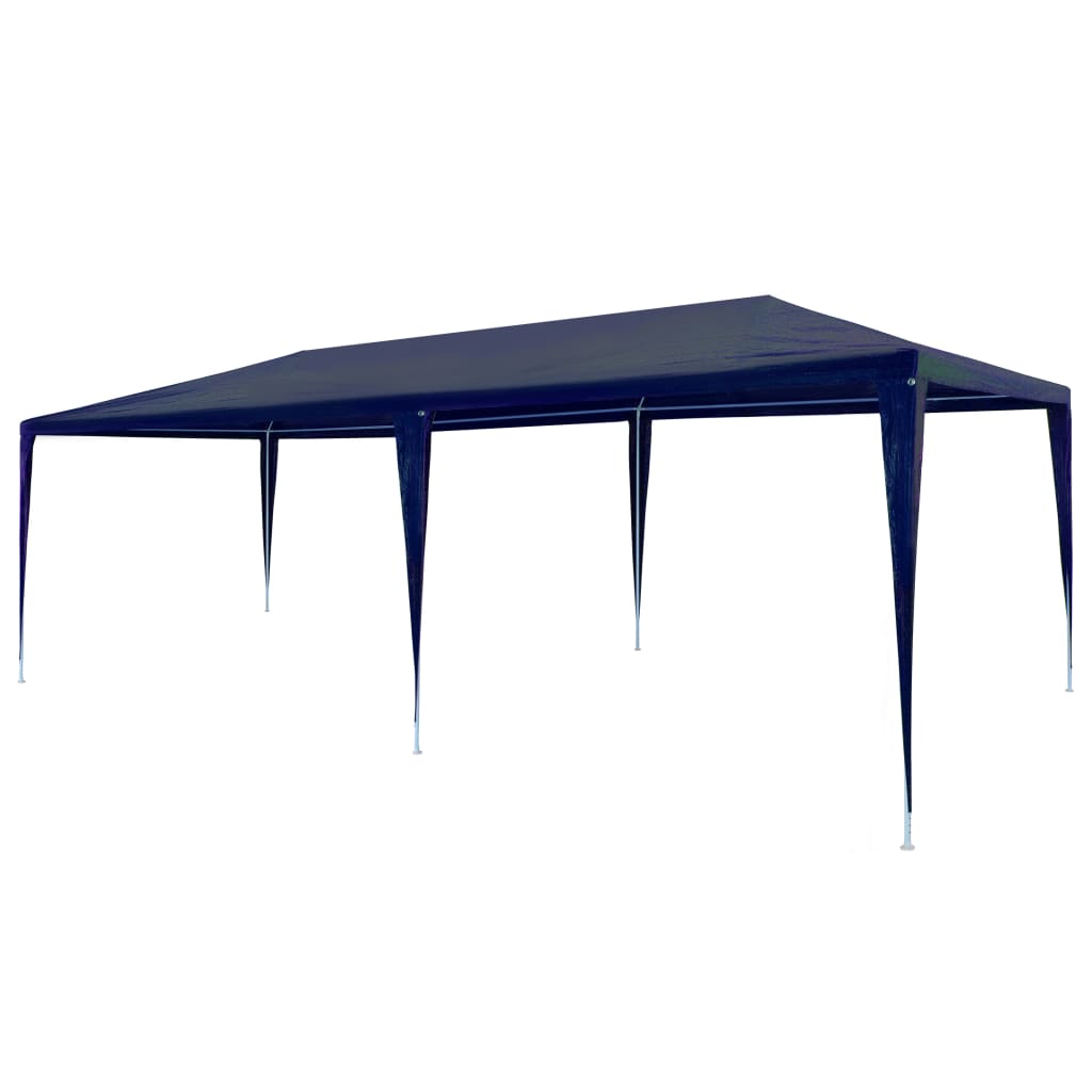 vidaXL Tenda para festas 3x6 m PE azul