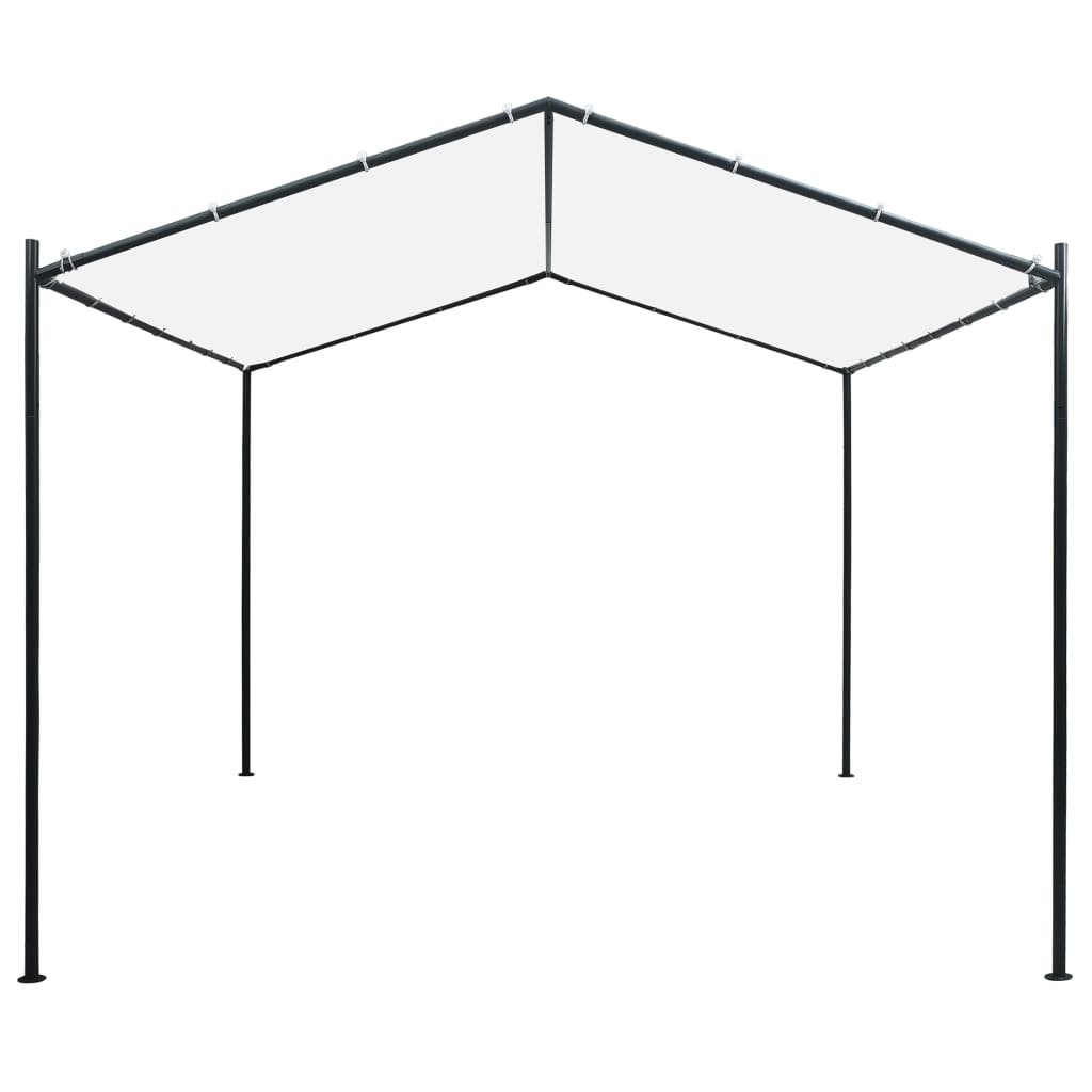 vidaXL Gazebo 3x3x2,6 m 180 g/m² branco