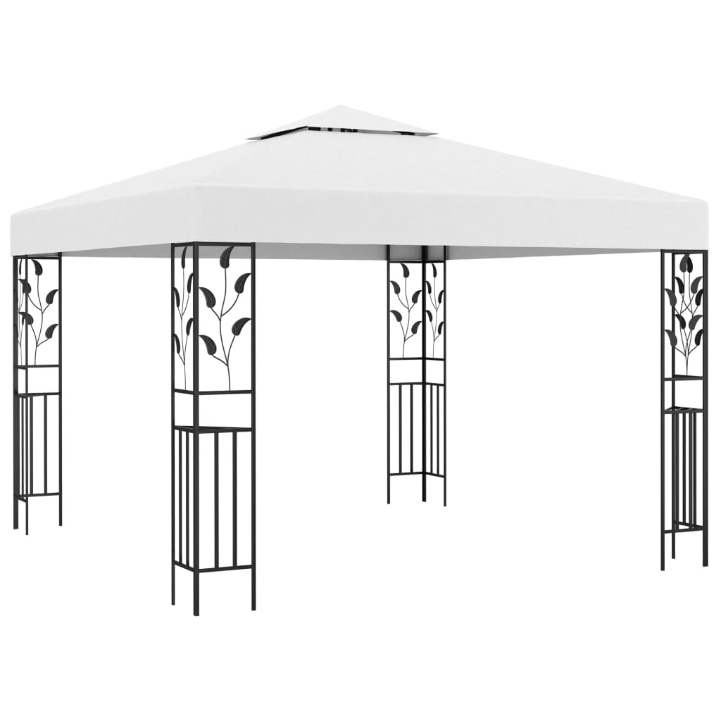 vidaXL Gazebo 3x3 m 180 g/m² branco