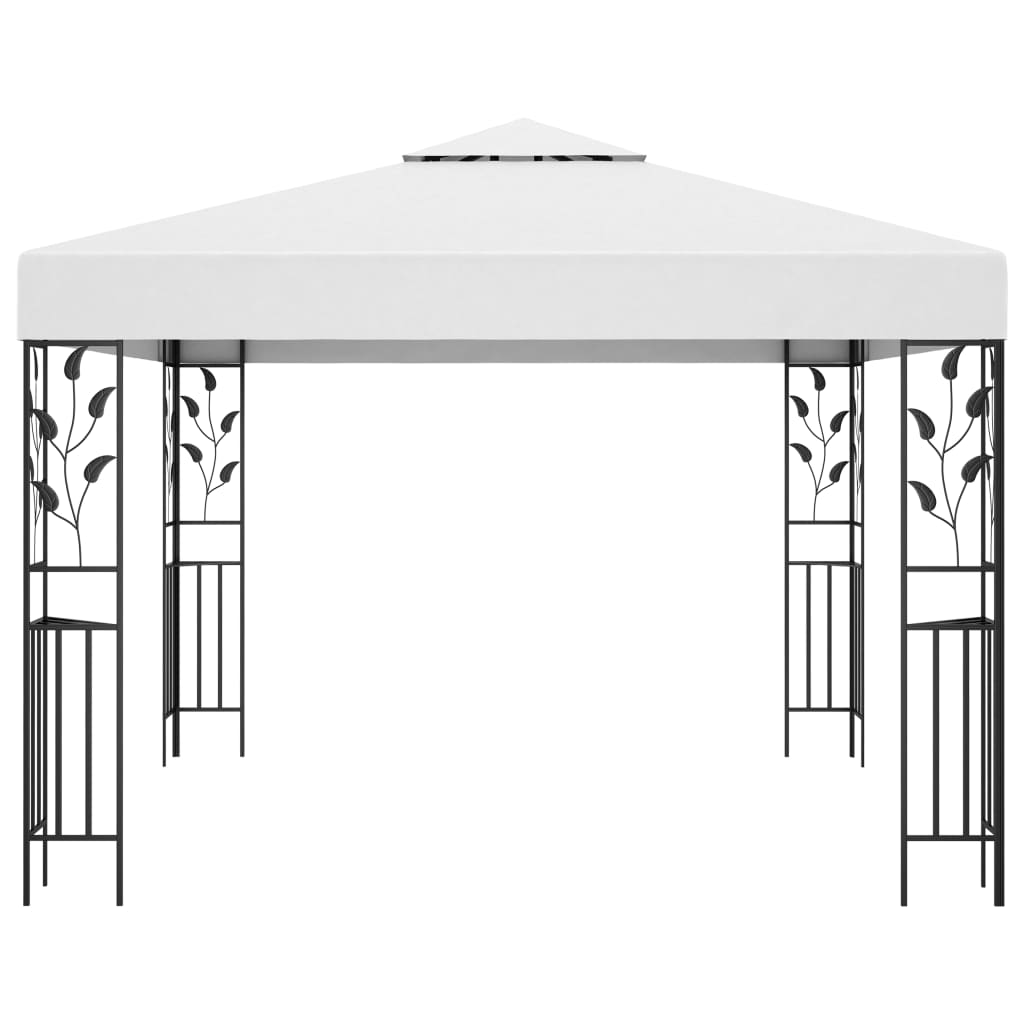 vidaXL Gazebo 3x3 m 180 g/m² branco