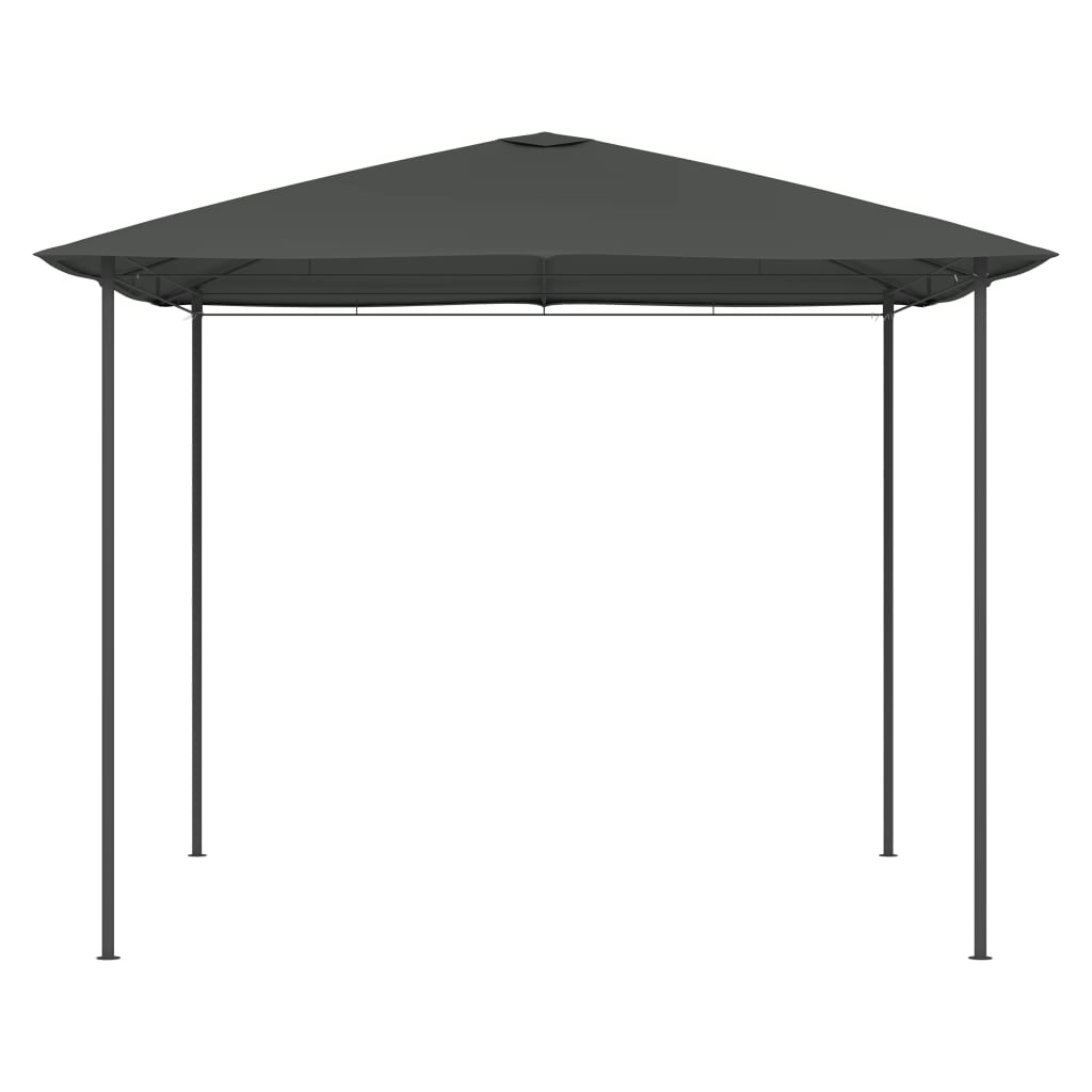 vidaXL Gazebo 3x3x2,6 m 160 g/m² antracite