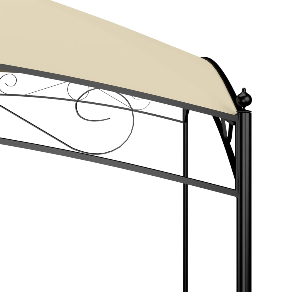 vidaXL Gazebo 3x4x2,65 m 180 g/m² creme