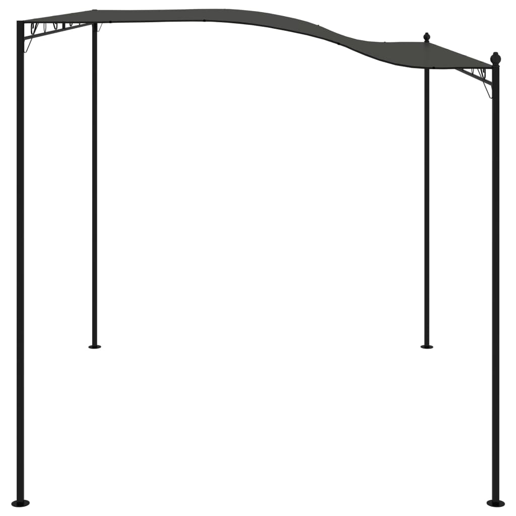 vidaXL Toldo 3x2,4 m antracite