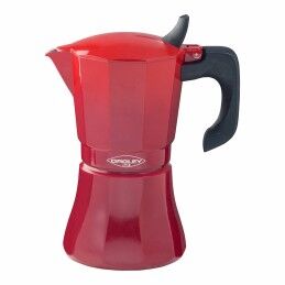EDM Product|Cafeteira Italiana EDM Preto Alumínio 12 Kopjes Indução