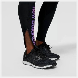 Leggings de Desporto Homem New Balance Impact Run AT Tight Preto