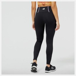 Leggings de Desporto de Mulher New Balance Impact Run AT Heat Tight Preto