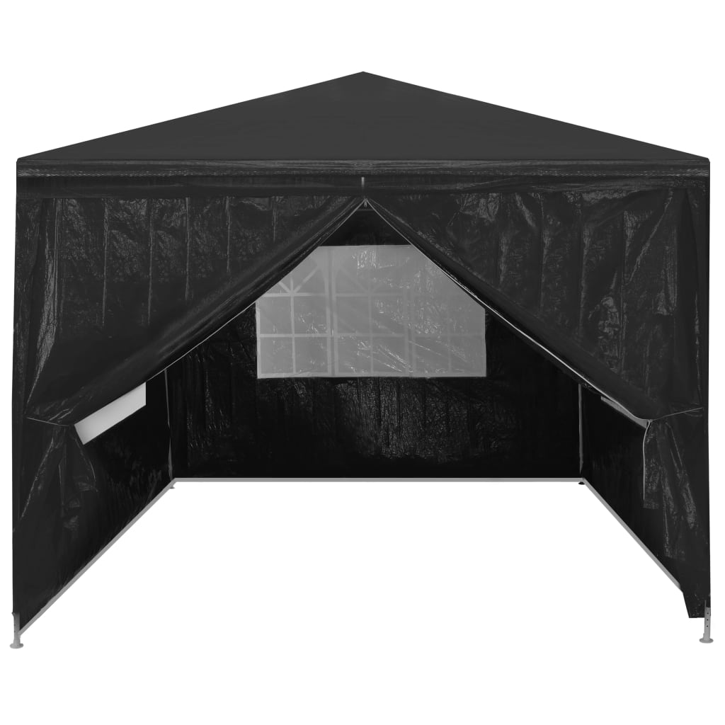 vidaXL Tenda para festas 3x3 m antracite