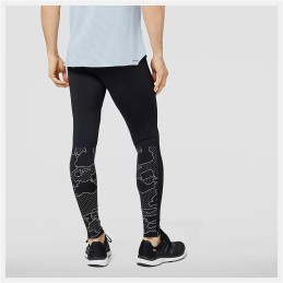 Leggings de Desporto Homem New Balance Reflective Accelerate Preto