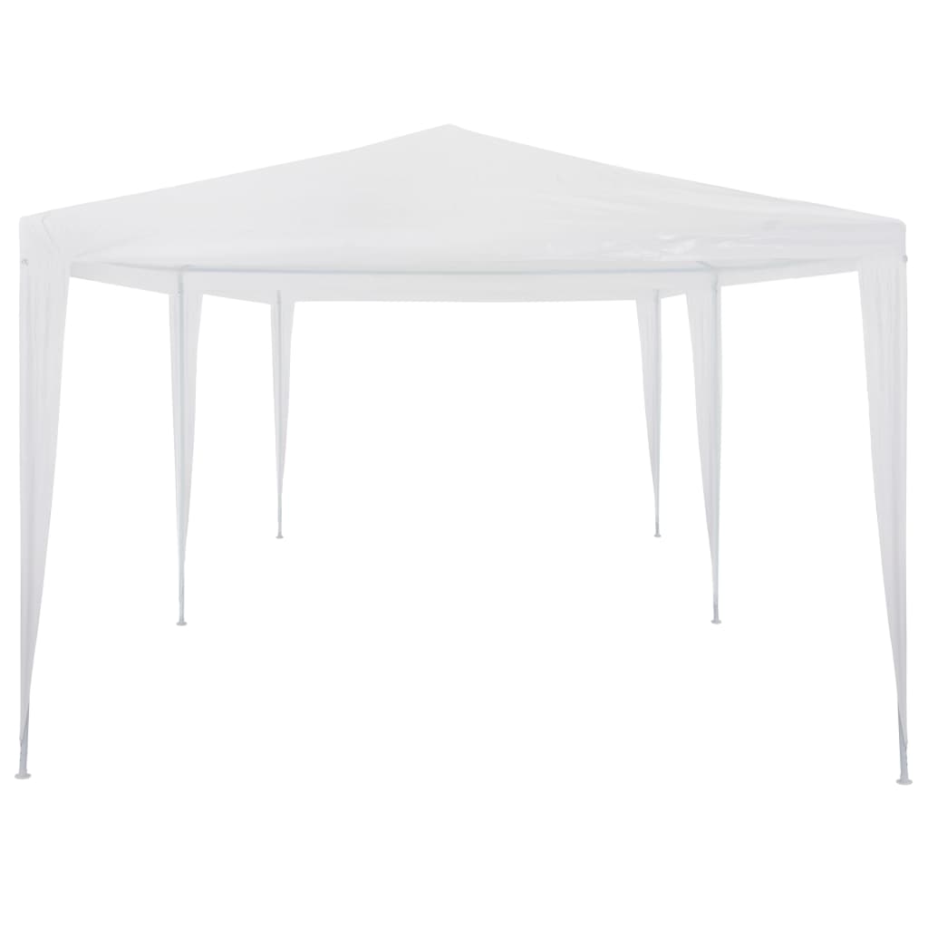 vidaXL Tenda para festas 3x6 m PE branco