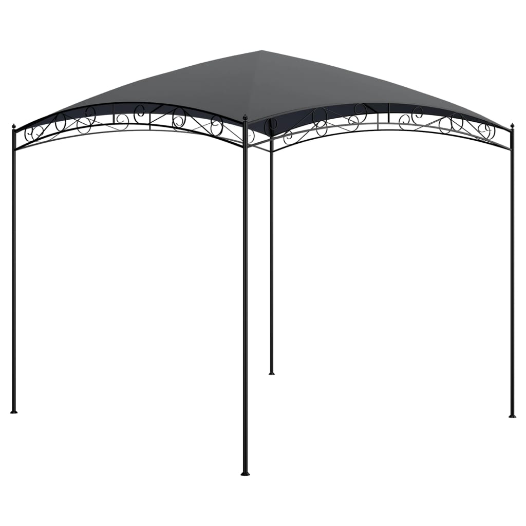 vidaXL Gazebo 3x3x2,65 m 180 g/m² antracite