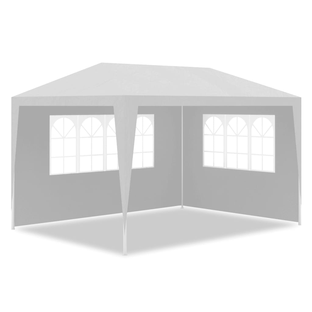 vidaXL Tenda para festas 3x4 m branco