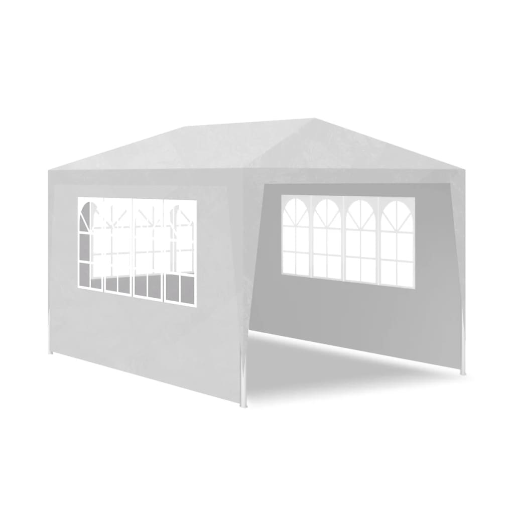 vidaXL Tenda para festas 3x4 m branco