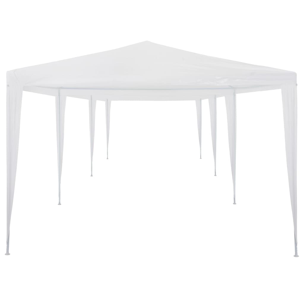 vidaXL Tenda para festas 3x9 m PE branco