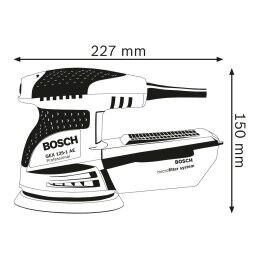BOSCH|Lixadora BOSCH GEX 125-1 AE