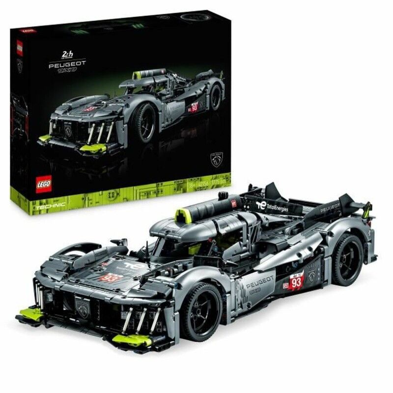 Lego|Jogo de Construção Lego Technic 42156 Peugeot 9x8 24h Le Mans Hybrid Hypercar Lego|Jogo de Construção Lego Technic 42156 Peugeot 9x8 24h Le Mans Hybrid Hypercar