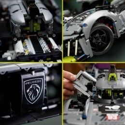 Lego|Jogo de Construção Lego Technic 42156 Peugeot 9x8 24h Le Mans Hybrid Hypercar