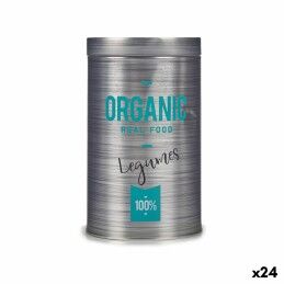 Quttin|Frasco Quttin Bamboo Vidro de Borosilicato Silicone 1,25 L 10,2 x 22,8 cm (12 Unidades) (9,5 x 21 cm)