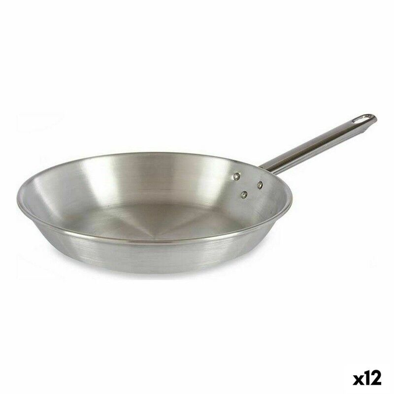 Kinvara|Frigideira Kinvara 100124 Prateado Alumínio Ø 26 cm (12 Unidades) Kinvara|Frigideira Kinvara 100124 Prateado Alumínio Ø 26 cm (12 Unidades)