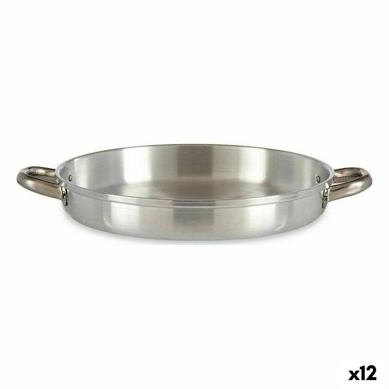 Kinvara|Frigideira Kinvara 100117 Prateado Alumínio Ø 30 cm (12 Unidades) Kinvara|Frigideira Kinvara 100117 Prateado Alumínio Ø 30 cm (12 Unidades)