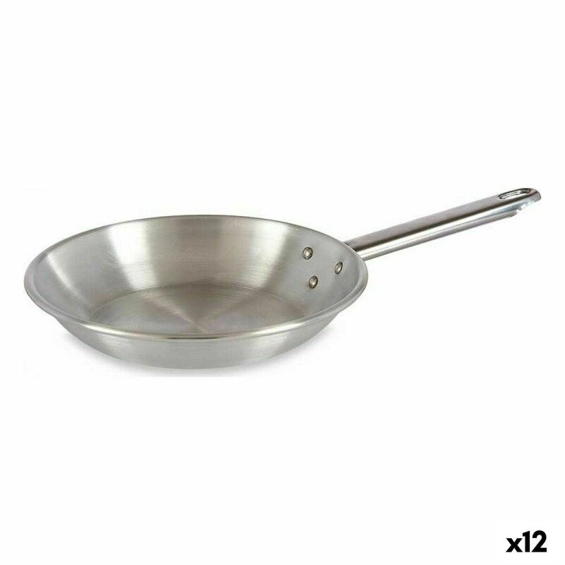 Kinvara|Frigideira Kinvara 100121 Prateado Alumínio Ø 20 cm (12 Unidades)