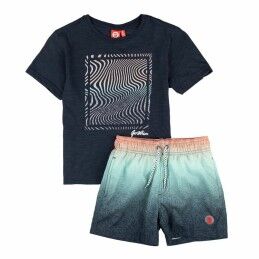 Go & Win|Conjunto Desportivo para Crianças Go & Win Aztec Azul Preto