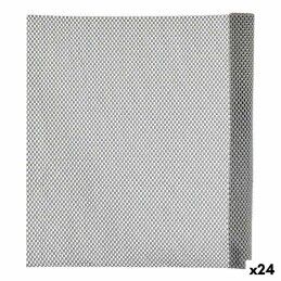 DKD Home Decor|Caixa para Infusões DKD Home Decor Cristal Cor de Rosa Metal Branco 24 x 24 x 7 cm 3 Peças Madeira MDF