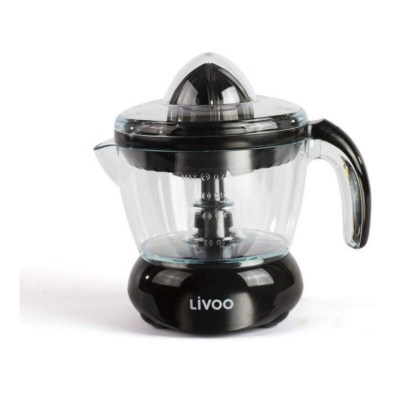 Livoo|Espremedor Elétrico Livoo DOD131N Preto 700 ml Livoo|Espremedor Elétrico Livoo DOD131N Preto 700 ml