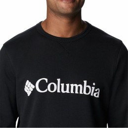 Polar sem Capuz Homem Columbia Logo Fleece Crew Preto