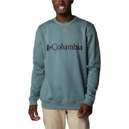 Polar sem Capuz Homem Columbia Logo Fleece Crew Azul