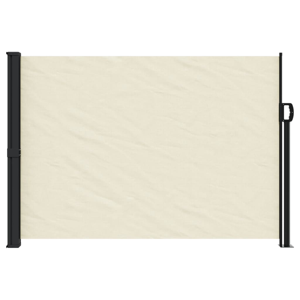 vidaXL Toldo lateral retrátil 140x600 cm creme