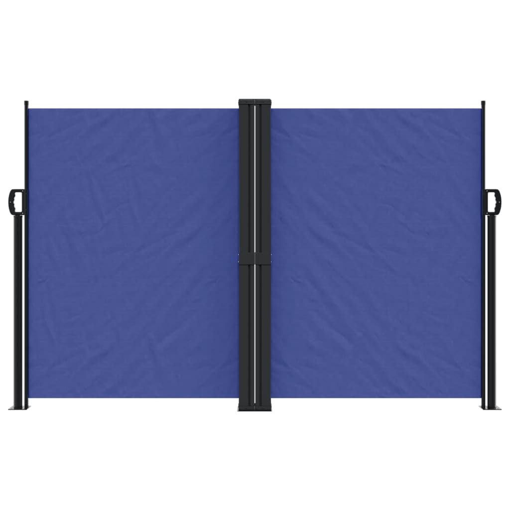 vidaXL Toldo lateral retrátil 160x1200 cm azul