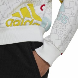 Polar sem Capuz Mulher Adidas Essentials Multi-Coloured Branco