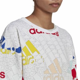 Polar sem Capuz Mulher Adidas Essentials Multi-Coloured Branco