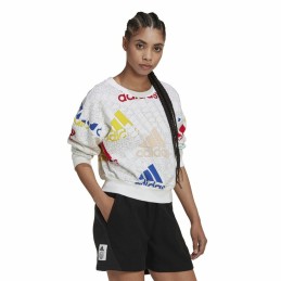 Polar sem Capuz Mulher Adidas Essentials Multi-Coloured Branco