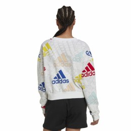 Polar sem Capuz Mulher Adidas Essentials Multi-Coloured Branco