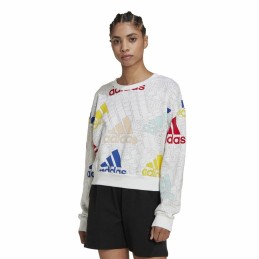 Polar sem Capuz Mulher Adidas Essentials Multi-Coloured Branco