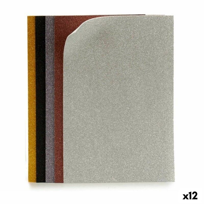 Pincello|Borracha Eva Pincello 1804053 Multicolor 65 x 0,2 x 45 cm Purpurina (12 Unidades) Pincello|Borracha Eva Pincello 1804053 Multicolor 65 x 0,2 x 45 cm Purpurina (12 Unidades)
