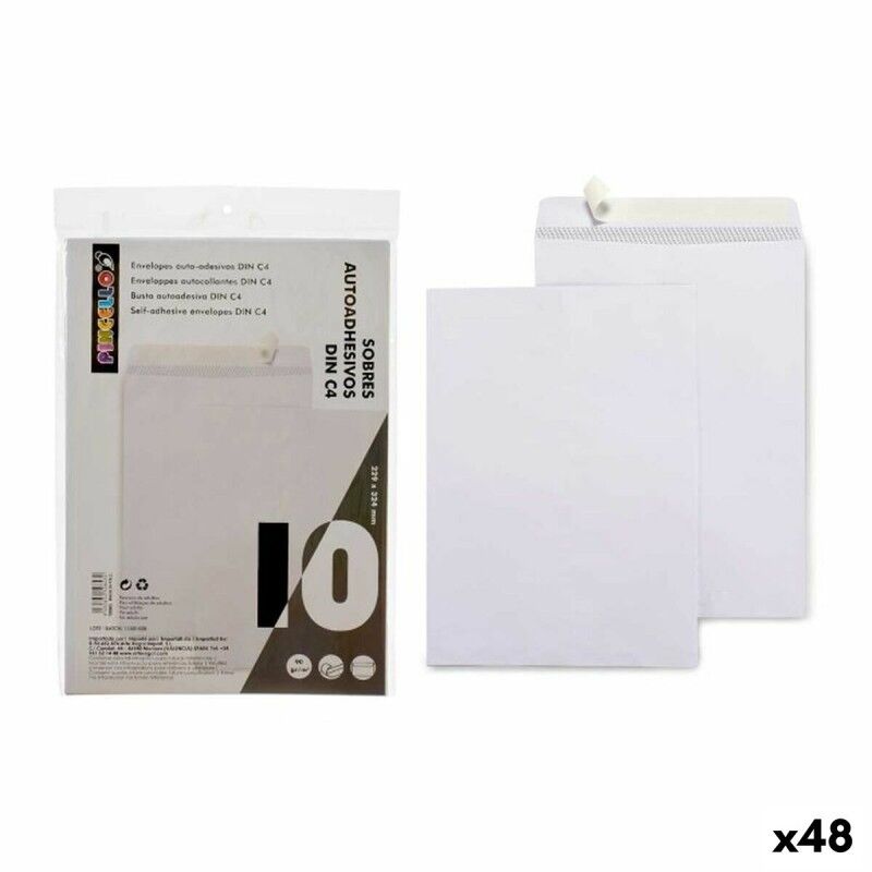 Pincello|Sobrescritos Pincello 229X324-10 Branco Papel 229 x 324 mm (48 Unidades) Pincello|Sobrescritos Pincello 229X324-10 Branco Papel 229 x 324 mm (48 Unidades)
