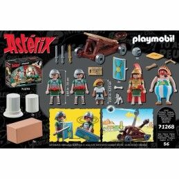 Playmobil|Playset Playmobil Astérix: Numerobis and the Battle of the Palace 71268 56 Peças