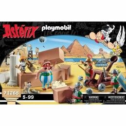 Playmobil|Playset Playmobil Astérix: Numerobis and the Battle of the Palace 71268 56 Peças