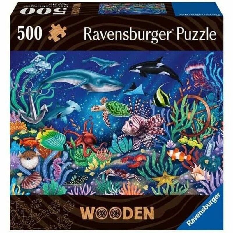 Ravensburger|Puzzle Ravensburger Colorful Marine World 00017515 500 Peças Ravensburger|Puzzle Ravensburger Colorful Marine World 00017515 500 Peças
